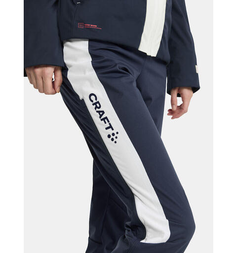 Craft NOR Pro Nordic Race 3/4 Pant W Skibukse til damer, 3/4 zip, blaze-white